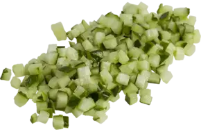 Komkommer brunoise 5mm 500gr